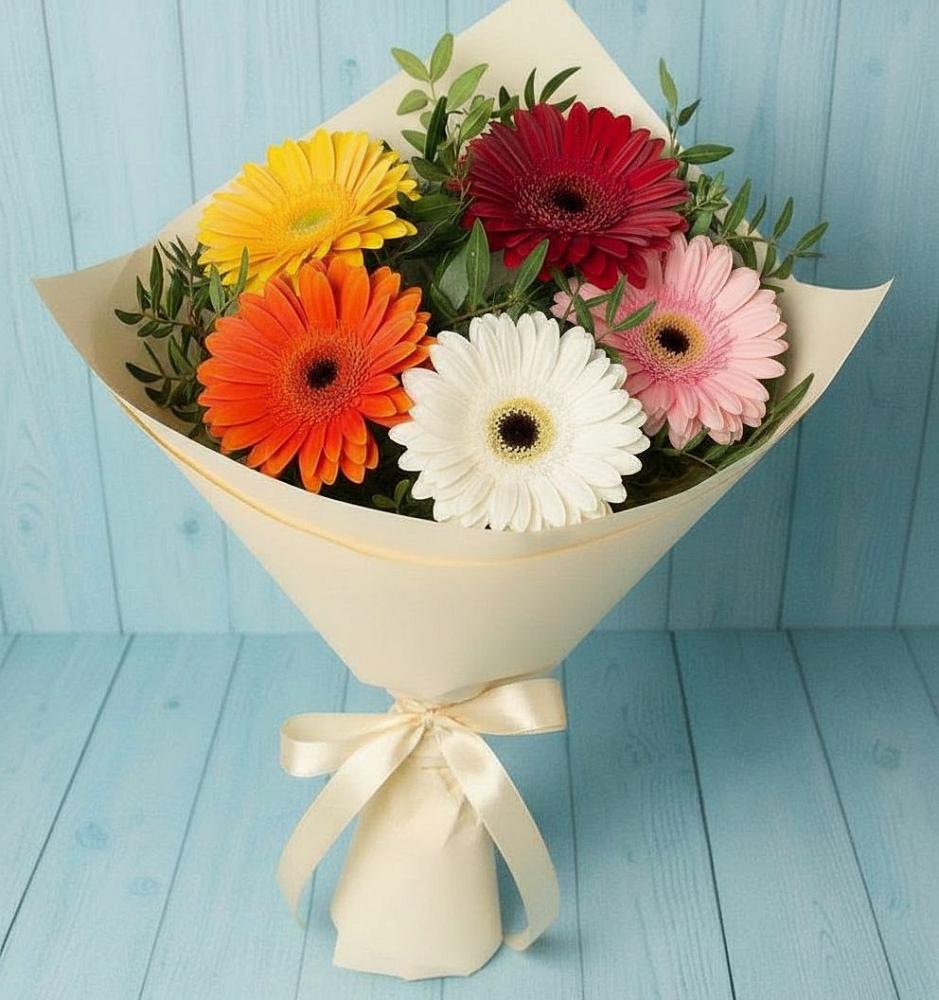 Букет цветов из: Герберы в Саяногорске