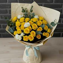 Букет цветов из:  Розы в Саяногорске