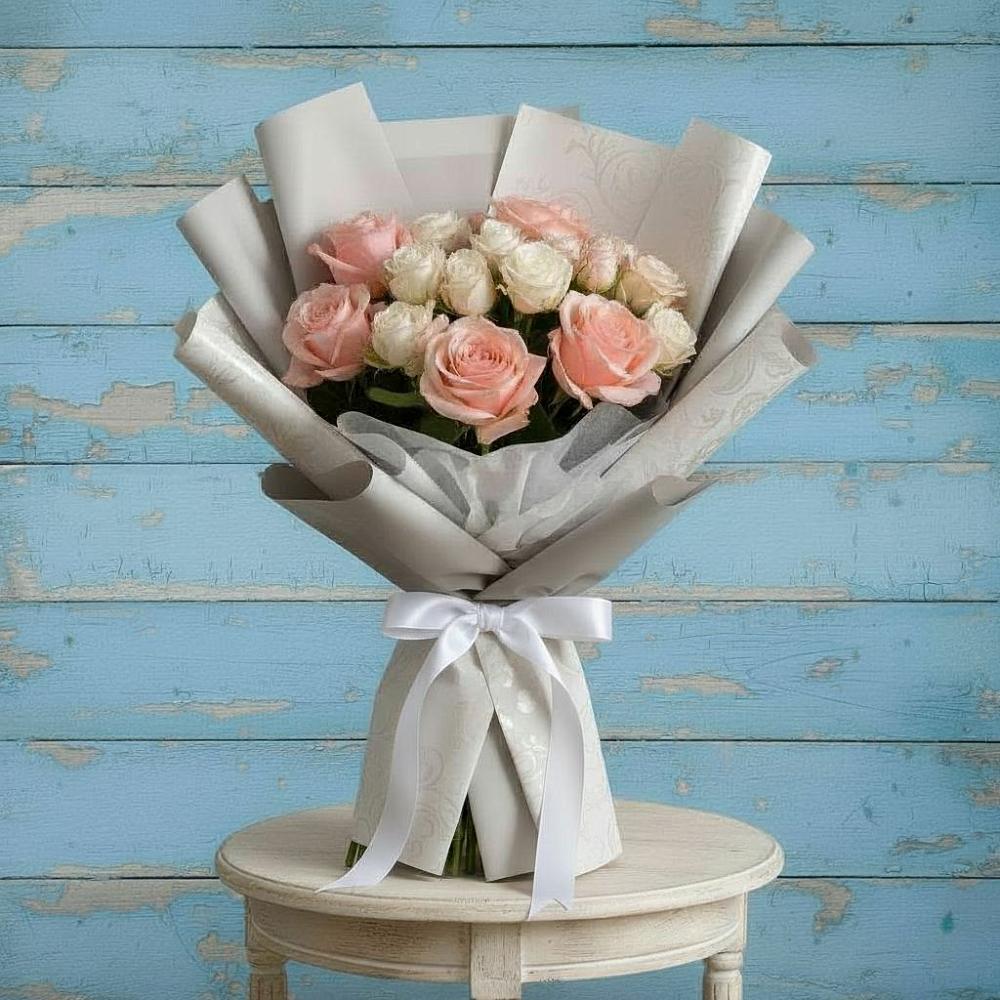 Букет цветов из: Розы в Саяногорске