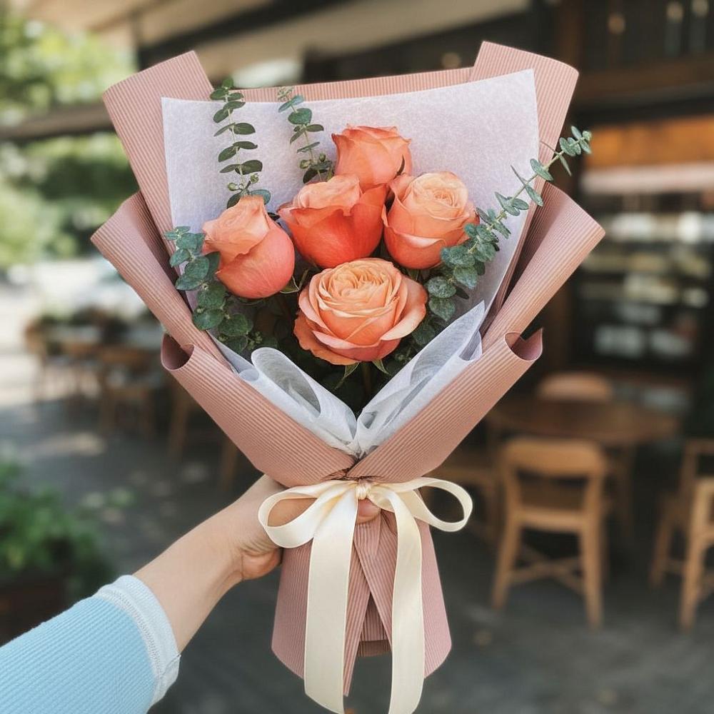 Букет цветов из: Розы в Саяногорске