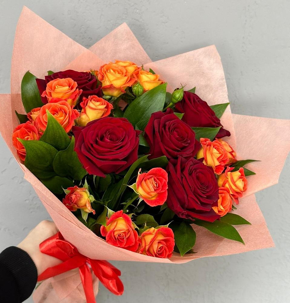 Букет Любовь и восторг в Саяногорске