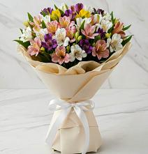 Букет цветов из:  Альстромерии в Саяногорске