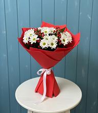 Букет цветов из:  Хризантемы #REPLACE_PRED# Саяногорске