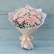 Букет цветов из:  Гвоздики в Саяногорске
