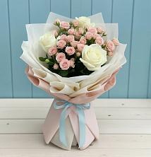 Букет цветов из:  Розы в Саяногорске