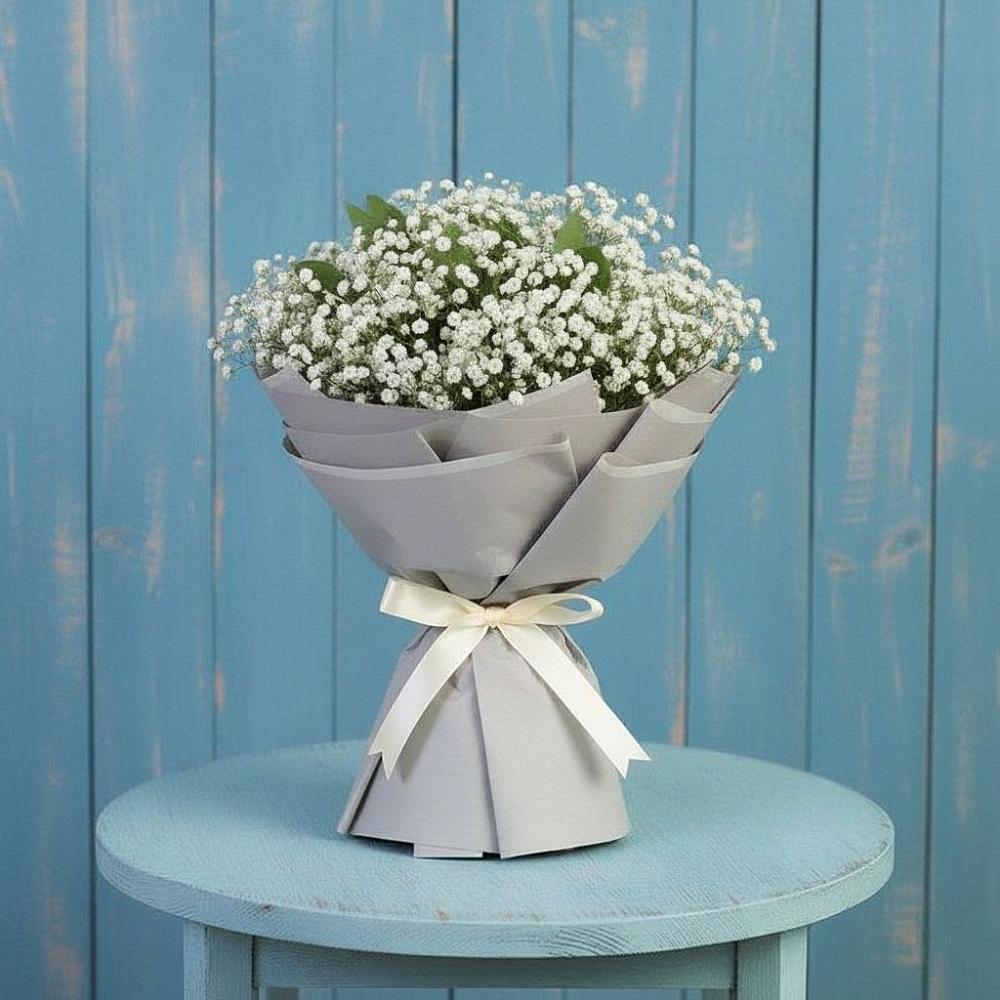 Букет цветов из: Гипсофила в Саяногорске