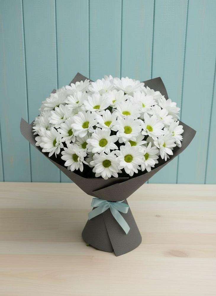 Букет цветов из: Хризантемы в Саяногорске