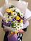 Букет цветов из: Ирисы, Хризантемы и Розы в Саяногорске