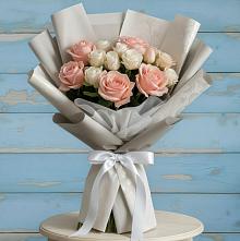 Букет цветов из:  Розы #REPLACE_PRED# Саяногорске