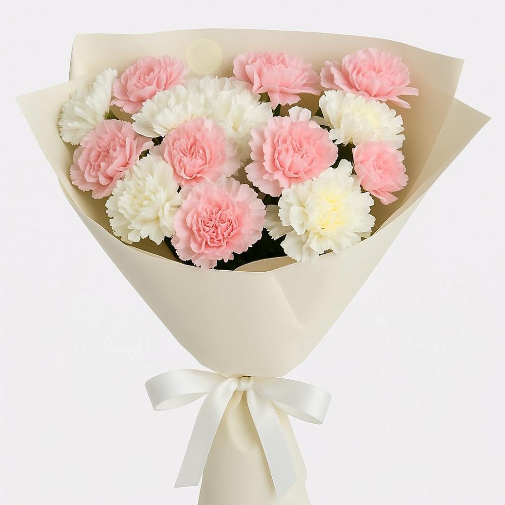 Букет цветов из: Гвоздики в Саяногорске