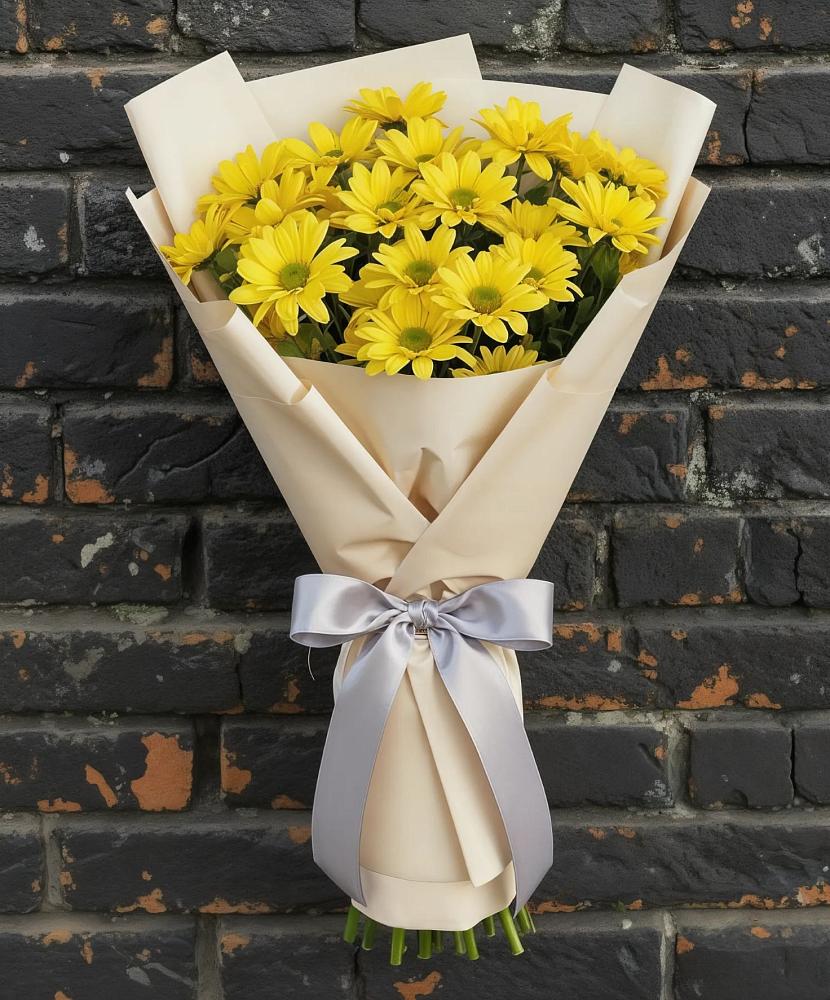 Букет цветов из: Хризантемы в Саяногорске