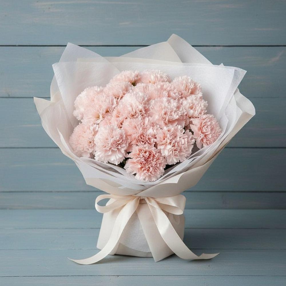 Букет цветов из: Гвоздики в Саяногорске