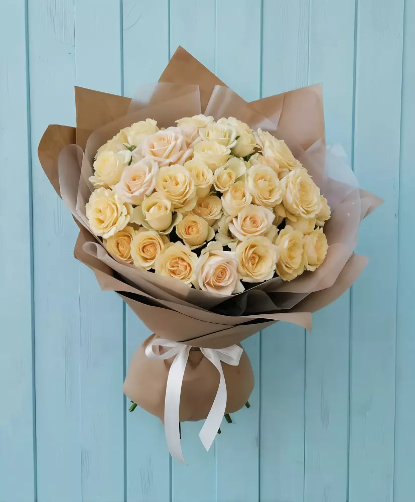 Букет Кремовое облако в Саяногорске