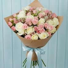 Букет цветов из:  Розы в Саяногорске